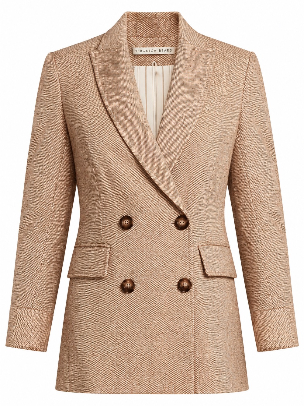 Veronica Beard Pyle Dickey Birdseye Jacket 6 Quiet Luxury